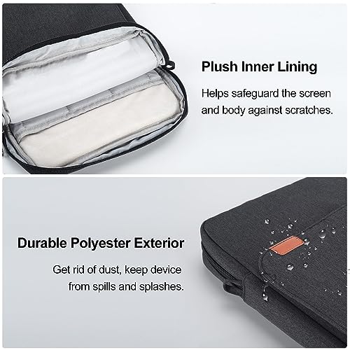 12.9-14 Inch Tablet Sleeve Case for 14.6" Samsung Galaxy Tab S11 S10 S9 S8 Ultra, iPad Pro 13" 12.9"/Air M2 M3 M4,MacBook Air 13"/MacBook Pro 14" M5 M4 M3 Shoulder Bag,Surface Pro 11 Carrying Bag-Grey - color: Grey