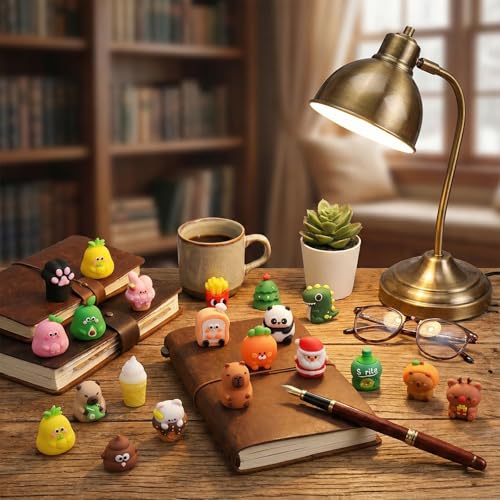 Cute Pencil Sharpeners for Kids, Cartoon Pencil Sharpener Manual, Handheld Pencils Sharpener, Colored Pencils Sharpeners Kawaii Stationary Gifts School Home Office Supplies