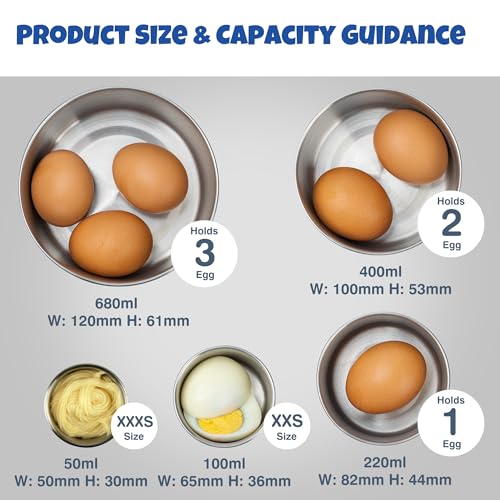 18/8 Stainless Steel Food Snack Storage Containers(5 Pack: 2/4/8/14/24oz) | Stackable, Leakproof Lunch Box with Silicone Lid, for Kids and Toddler Home School Use - color: 5 Pack(Blue, Yellow, Green, Orange, Purple)