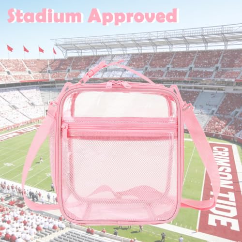 FlowFly Kids Lunch box Insulated Soft Bag Mini Cooler Back to School Thermal Meal Tote Kit for Girls, Boys, PinkClear - color: PinkClear