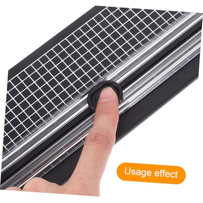 KALLORY Paper Cutting Tool Portable Paper Trimmer for Scrapbooking Accurate Invisible Cutter for Photos and Crafting Design for Home and Classroom Use