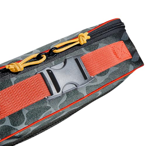 adidas Foundation Insulated Lunch Bag for men and women - color: Nomad Camo Grey/Solar Gold/Solar Red