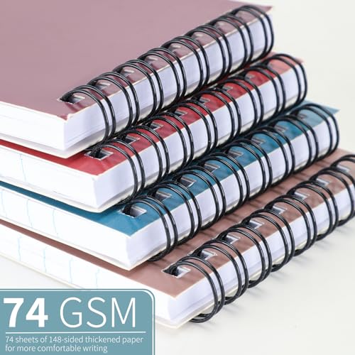 QiCheng Pocket Notebook Mini Notepad Small Spiral Notebooks 3X5Inch | functionality PortabilityPortability convenience - size: 12-1