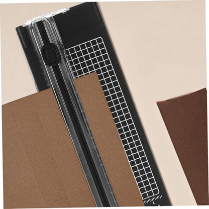 NUOBESTY Compact Paper Trimmer Lightweight and Portable Paper Cutter for Scrapbooking and Crafting Easy to Use Manual Cutting Tool Elegant Design for