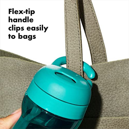 OXO Tot Adventure Water Bottle Teal, Plastic - color: Teal, size: 12 Ounces