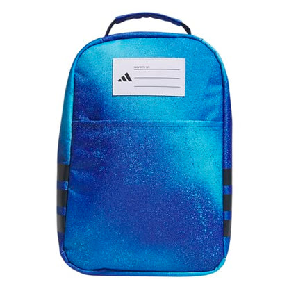 adidas Kids Santiago Lunch Bag for Girls & Boys – Insulated Cooler Lunchbox, 8L - color: 4.0/Spray Gradient Team Royal Blue
