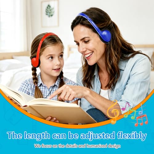 25 Pack Bulk Headphones for Classroom, 3.5mm Jack Multi Color | Wired On Ear Headphones for Kids Boys Girls Teens Adults. Laptop Computer. School Testing Library Online Learning