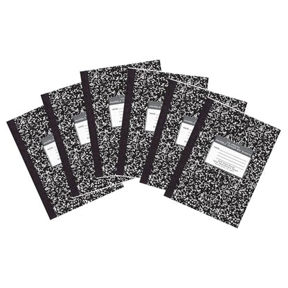 ROARING SPRING Signature Collection Composition Notebook, 6 Books, Hardcover, Grid Graph Rule, 20# Premium Paper, 80 Sheets/160 Pages, 10.25" x 7.88", Made in USA
