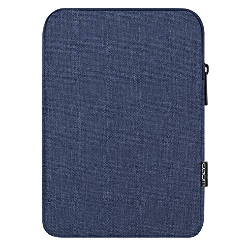 MoKo 7-8 Inch Tablet Sleeve Bag with Lightweight Design | Tablet Carrying Case Fits iPad mini A17 Pro/6/5/4/3/2/1, Galaxy Tab S2 8.0, Tab A 8.0 and ZenPad Z8s 7.9, Navy Blue - color: Navy Blue, size: 7-8 inch