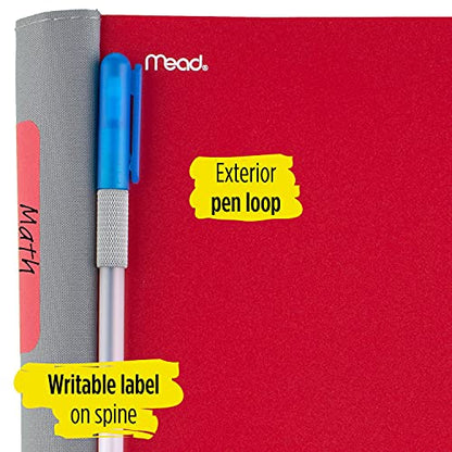 Five Star Advance Spiral Notebook, 5 Subject, College Ruled Paper, 200 Sheets, 11 x 8-1/2 inches, Teal (73152)