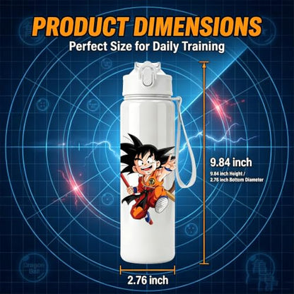 Cartoon Huntrix Water Bottle for Girls, 25oz Leak Proof with Straw Lid, Gifts for Girls (Dragon) - color: Dragon