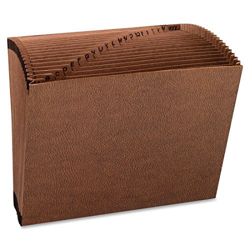 Smead TUFF Expanding File, Alphabetic (A-Z), 21 Pockets, Letter Size, Redrope-Printed Stock (70425) - size: Letter, style: A-Z Index, Letter Size