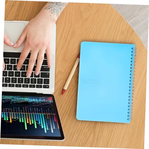 CAXUSD Spiral Notebook Wide Ruled College Planner Paper Notebook for School Multi Subject Journaling