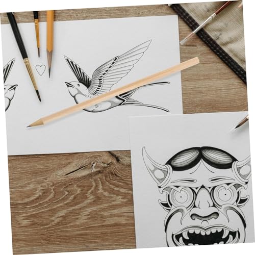 30pcs Natural Wood Pencils Hb Smooth Writing Sketching Drawing Pencils for Students Ergonomic Grip Office Classroom Use