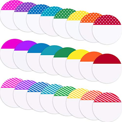 File Index Tabs Sticky Writable Flags for Labeling and Organizing Documents, Papers, Filing, Book, Folder (Style 6, 480 Pieces)