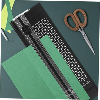 TEHAUX Lightweight Portable Small Paper Cutter for Crafting Office Photo Edge Trimmer
