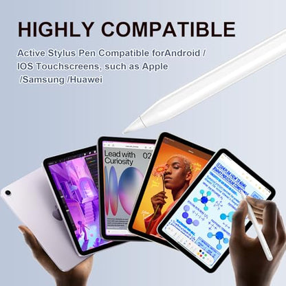 Stylus Pen Android for Samsung Galaxy Tab A11+/A11/A9/A9Plus/A8/A8plus/A7/A7lite Tablet S Pencil Touchscreens Stylists Pen(red) - color: Red