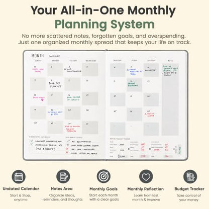 Hourly Planner & Appointment Book (8.5” x 11”) - Premium Hourly Planner with Daily Schedule & 30-Minute Time Slots for Better Time Management by PRODUCTIVITY STORE (A4, Gray) - color: Grey