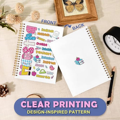 JUDFNCDE Spanish Teacher Maestra Appreciation Gifts Spiral Notebook 5.5 x 8.3, Regalos Para Maestras Mujeres, Back to School Gifts for Teachers, Spanish Educator Hardcover Notebook Journal - color: Spanish Teacher Maestra--