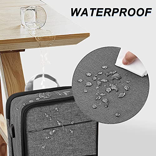 ZINZ Slim & Expandable Laptop Backpack Water Resistant Backpack Travel Backpack Compatible with MacBook Air/Pro/Neo 13-14 inch, XPS 13/14, Surface 13.5" and Most 13-14 Notebooks，G01BK01 - color: G01bk01, size: 13"-14"