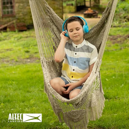 Altec Lansing - Kid Safe 2-in-1 Bluetooth Headphones, Safe Volume Limiting, Foldable Design, Enjoy Audio and Protect Your Child's Hearing (Pink) - color: Pink