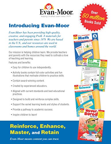 Evan-Moor Daily Handwriting Practice Modern Manuscript, Kindergarten-Grade 6, Homeschooling and Classroom Resource Workbook, Penmanship, Writing, Letter Placement, Spacing, Alphabet Synonyms