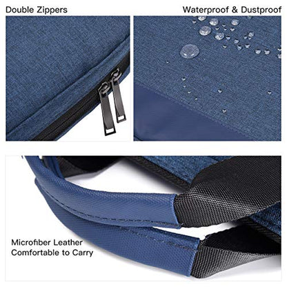 11.6 12.9 Inch Laptop Bag Men Women TSA Briefcase Sleeve for Macbook Neo 13 A18 Pro A3404, iPad Air 13 M4 M3 2026, 13" iPad Pro M5 M4, iPad 12.9", Acer Lenovo Dell Chromebook 11.6" Carrying Case, Blue - color: Blue, size: 11.6-12.9 Inch