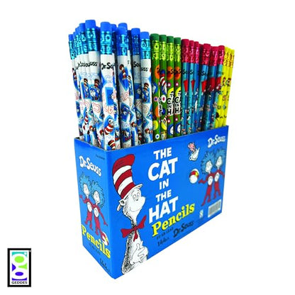Raymond Geddes Dr. Seuss Cat in the Hat #2 Pencils (Pack of 144)