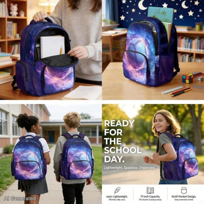 Cool Baseball Backpack for Boys 8-12 Kids Backpack with Lunch Box Water Bottle Holder with Strap and Zipper Pencil Case 4PCS Set Bookbag with Compartments for School 17 inch Elementary - color: Cool Baseball