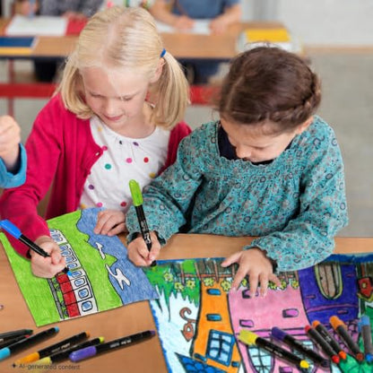Mr. Pen- Gel Crayons, 20 Pack, Twistable, Non-Toxic | Coloring Crayons for Kids & Adults, Smooth Drawing Sticks for Art, Blending, Crafts & Creative Projects
