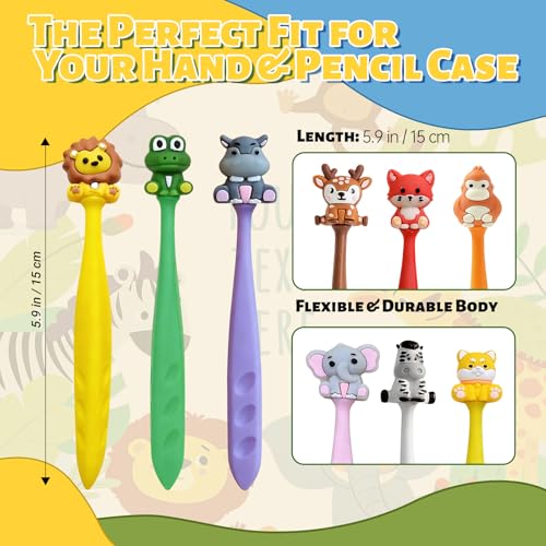 24 Pcs Cute Fun Erasers Animal Erasers Bulk, Pencil Eraser for Office Home Use (Animal) - style: Animal