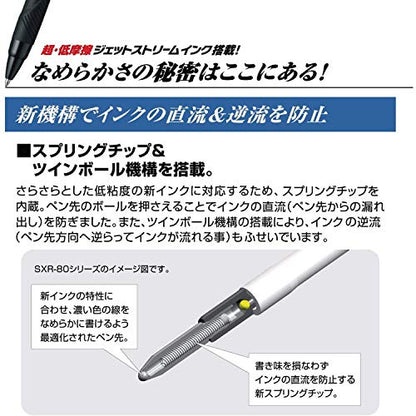 uni Jetstream 4&1 Metal Edition, 0.5mm Ballpoint Pen (Black, Red, Blue, Green) and 0.5mm Mechanical Pencil, Dark Green (MSXE52000A05.7) (MSXE5200A5.7) - color: GRAY, size: 1 Count (Pack of 1)