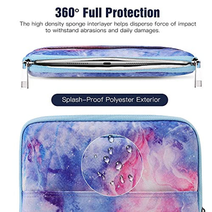 TiMOVO 9-11" Tablet Sleeve Bag, Nebula | Fit iPad 11" A16 2025 / 10.9"/10.2" / Air 11" 5/4 Gen / Galaxy Tab A9+/A11Plus 11", Fit Smart Keyboard - color: Dreamy Nebula, size: 9-11 Inch