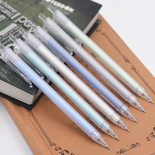 0.7mm Cute Mechanical Pencil Set 12 PCS Pastel Mechanical Pencils With 1 Erasers,1 Tube HB Lead Refill For Writing,Sketching,Drawing,Student Stationary