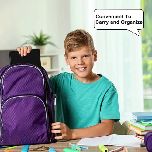 Two Pocket Folders with Prongs, LAYZZ 60 Pack Poly Plastic Folders, Heavy Duty Plastic Folders with Pockets and Prongs, Letter Size, for Offices and Schools (Black) - color: Black