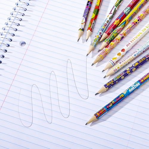 Cra-Z-Art Classroom Reward Pencils Classpack 250 Count Featuring 10 Unique Designs