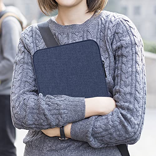 MoKo 7-8 Inch Tablet Sleeve Bag with Lightweight Design | Tablet Carrying Case Fits iPad mini A17 Pro/6/5/4/3/2/1, Galaxy Tab S2 8.0, Tab A 8.0 and ZenPad Z8s 7.9, Navy Blue - color: Navy Blue, size: 7-8 inch