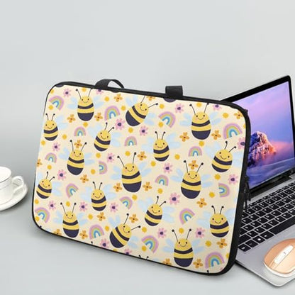 Laptop Bag Laptop Case Computer Carrying Case Laptop Sleeve Case Laptop Traval Bag Computer Cover for Men Women - color: Bees, size: 10inch