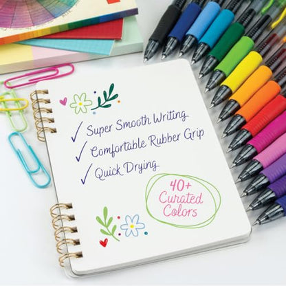 PILOT G2 Limited Edition Harmony Ink Collection Retractable Gel Pens, 0.7mm Fine Point, Gel Pen Set, Assorted Ink, G2 Gel Pen - Ideal for School, Journaling, and Office Writing - style: Assorted