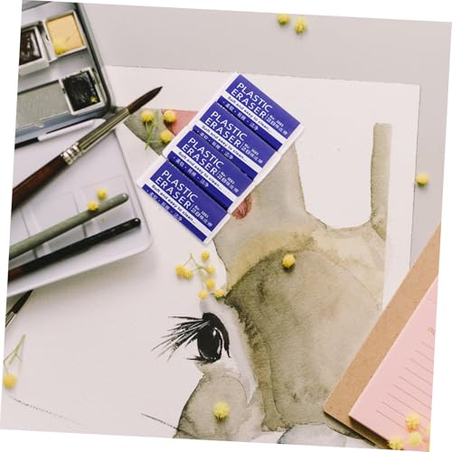 DOITOOL 24Pcs Exam Erasers Large Safe Material Pencil Erasers for Students School Test Office Writing Supplies Classroom Bulk