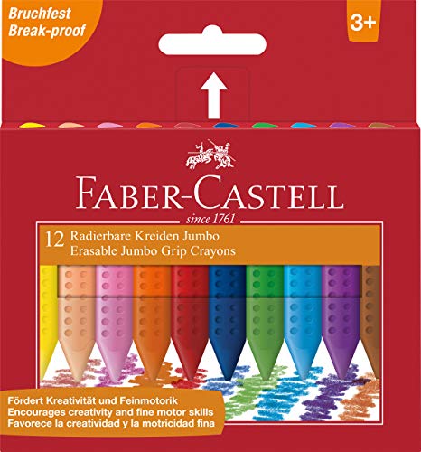 Faber-Castell 점보 그립 크레용(12개입)