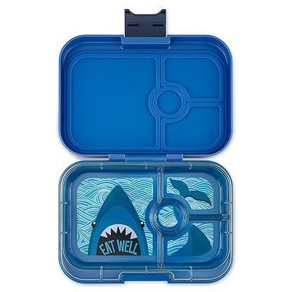 Yumbox Panino Leakproof Bento Lunch Box Container for Kids & Adults (Surf Blue Shark) - color: Surf Blue Shark