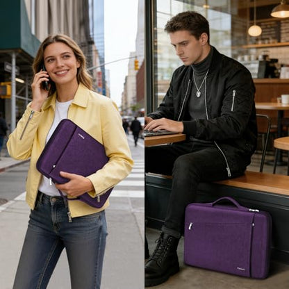 Ferkurn Laptop Case Sleeve for Men Women Chromebook Case Compatible with MacBook Air/Pro Lenovo Surface HP Dell ASUS Acer, 13.3 inch, Purple - color: Purple, size: 13.3 inch