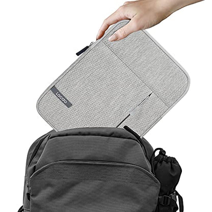 Lacdo Tablet Sleeve Case for 11 inch iPad A16 | 11 Inch ipad Air M4 M3 M2 | 11" iPad Pro M5 M4 | 10.9" ipad/ipad Air | 10.2" IPad | 11" Samsung Galaxy Tab A9+, iPad Air Pro Case Protective Bag, Gray - color: Gray, size: 9-11 Inch