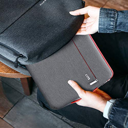 Voova Laptop Sleeve Case 13 13.6 Inch with Handle, 360°Protective Waterproof Slim Computer Bag Cover Compatible with MacBook Air 13 M1/M2/M3/M4 2020-2024, MacBook Pro 13, IPad Air/Pro 13, Grey - color: Grey, size: 12.6-13.6 Inch
