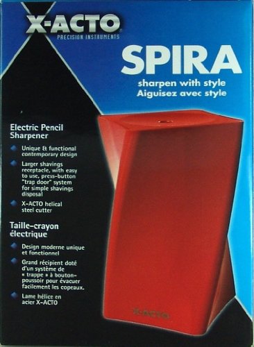 X-ACTO Spira Electric Pencil Sharpener - Red