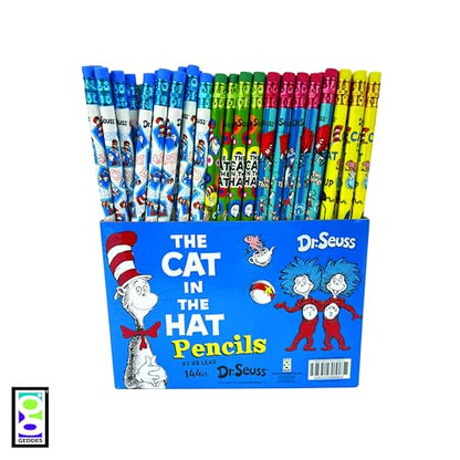 Raymond Geddes Dr. Seuss Cat in the Hat #2 Pencils (Pack of 144)