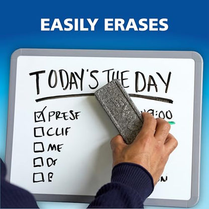 EXPO Dry Erase Markers Set, Fine & Chisel Tips, 11 Count - Classroom, Office Supplies, For White Boards, Easily Erases
