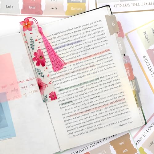 26Pcs Bible Study Supplies Journal Kit Aesthetic Pastel Highlights Pens Tabs Bookmarks for Women Teens School Accessories Cute Colorful Bible Highlighters Pens No Bleed Sticky Notes Index Maskers - color: Aa-26pcs bible study supplies journal kit