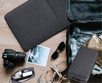 17-17.3 Inch Laptop Bag for ASUS VivoBook Pro 17/TUF/ROG, Lenovo L340, Dell Inspiron 17, Acer Predator 17, MSI GS75/GF75, LG HP - Laptop Sleeve Case - color: Dark Gray